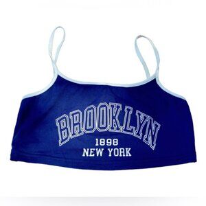 SHEIN CROPPED BROOKLYN TANK TOP SMALL